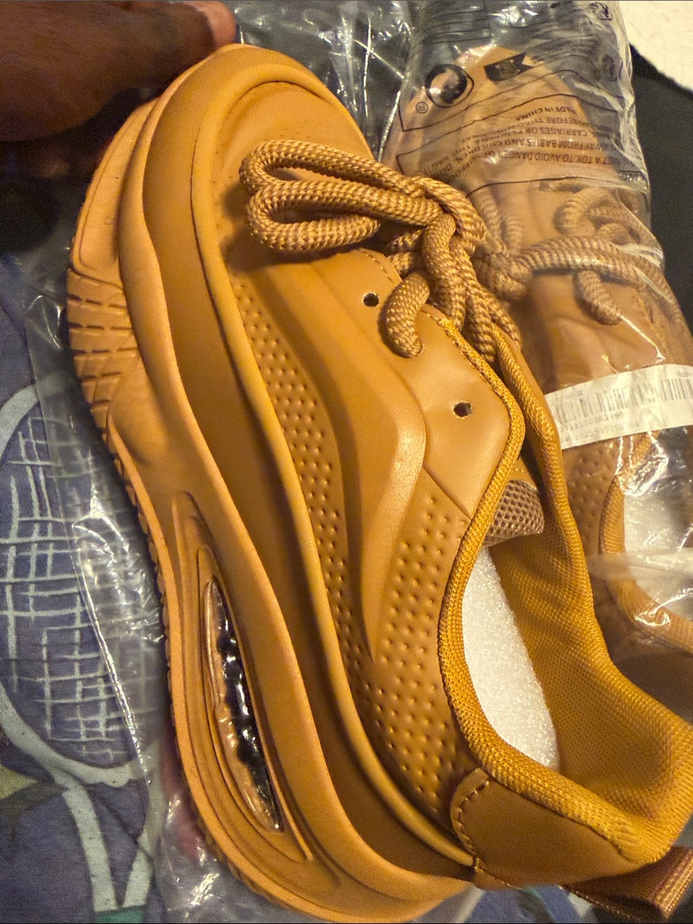 Men's Everyday Chunky Sneaker in Mustard Yellow